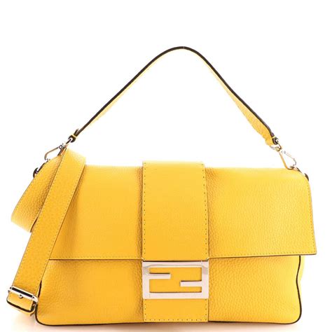 fendi selleria baguette bag|fendi baguette shopping bag.